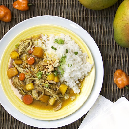 Jamaican Curried Chicken Stew