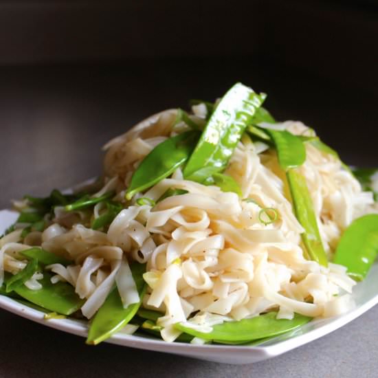 Vermicelli and Snow Pea Salad