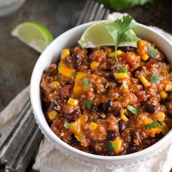 Crockpot Mexican Quinoa