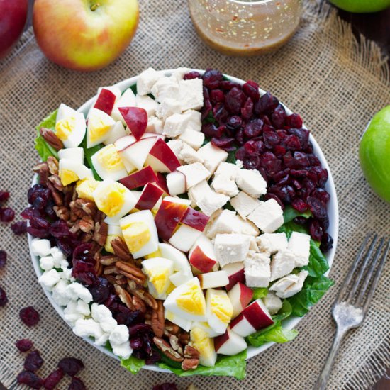 harvest salad w/ dijon vinaigrette