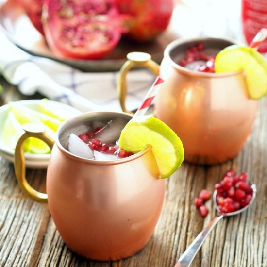 Pomegranate Moscow Mule