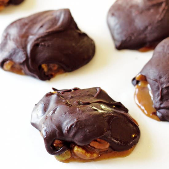 Chocolate Turtles w/ Kahlua