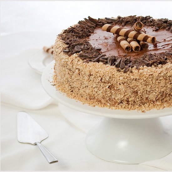 Chocolate Cake ala Ferrero Rocher