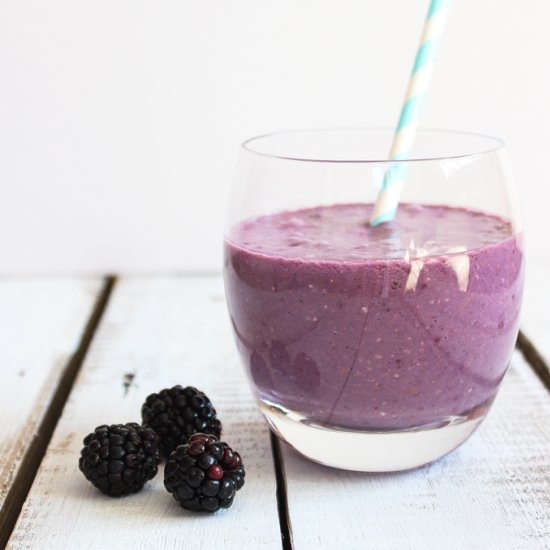 Blackberry Pie Smoothie