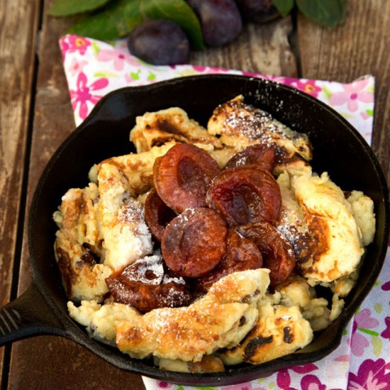 Kaiserschmarn with Plum Compote