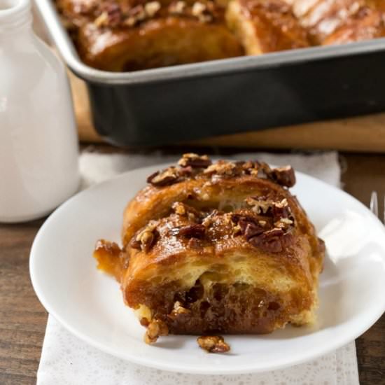 Overnight Sticky Bun French Toast