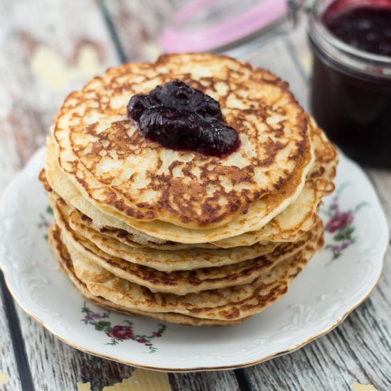 Danish Rice Pudding Pancakes