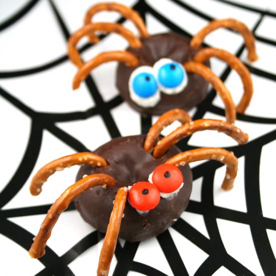 Halloween Spider Donuts