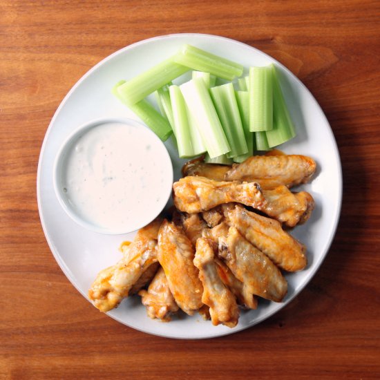 Baked Buffalo Wings