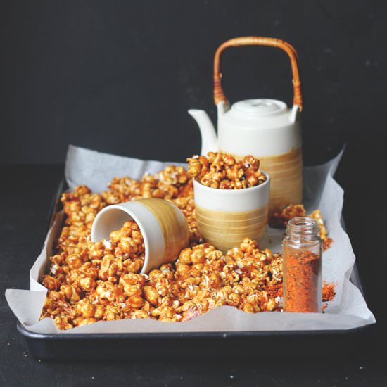 Shichimi Togarashi Caramel Corn