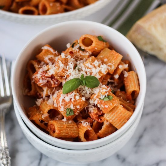 Pasta with Vodka Sauce