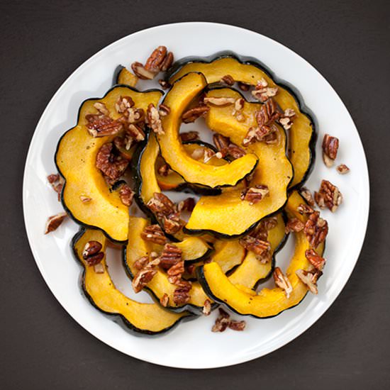 Maple Glazed Acorn Squash