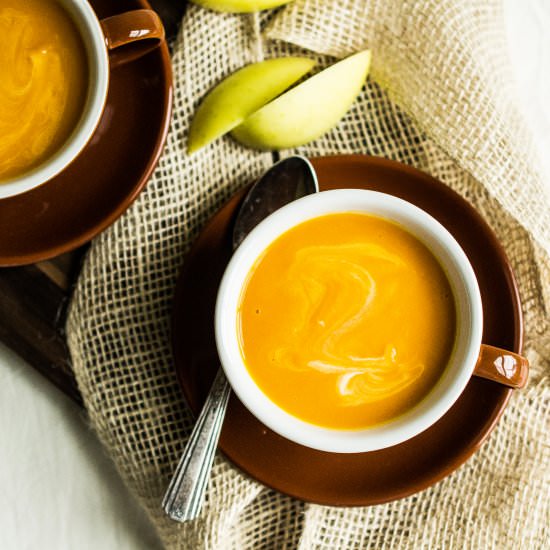 Sweet Potato Apple Soup