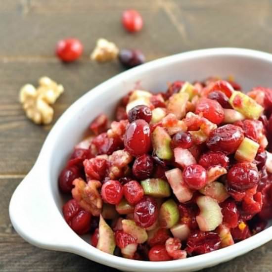 Healthy Cranberry Relish