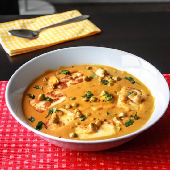 Matar Paneer