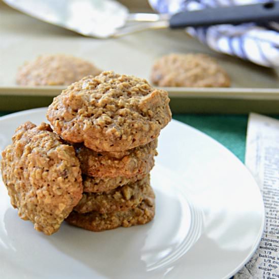 Applesauce Oatmeal Cookies