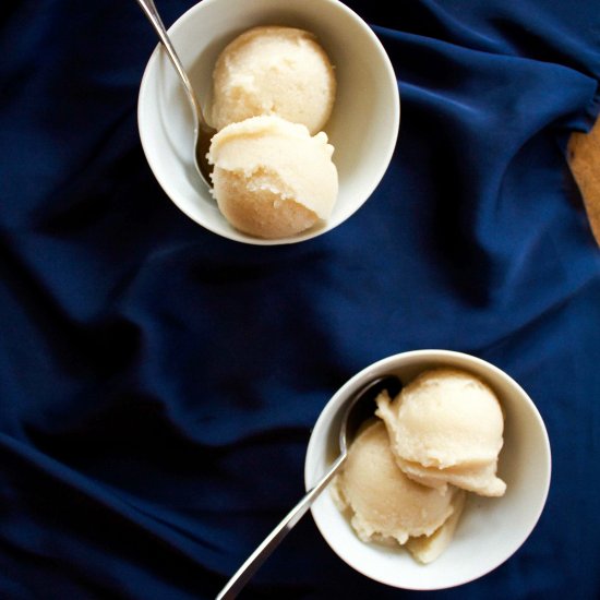 Vegan Coconut Caramel Ice Cream