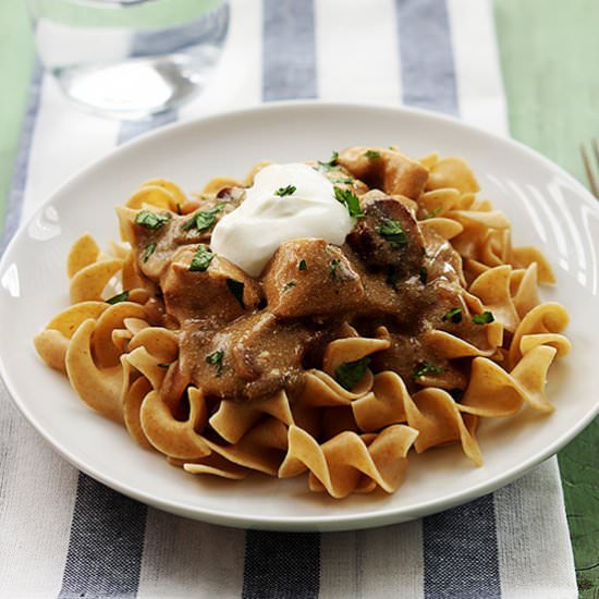 Chicken Stroganoff