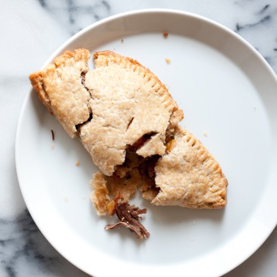 Beef hand pies