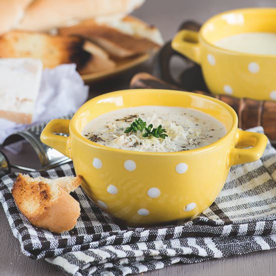 Cauliflower Cheddar Cheese Soup