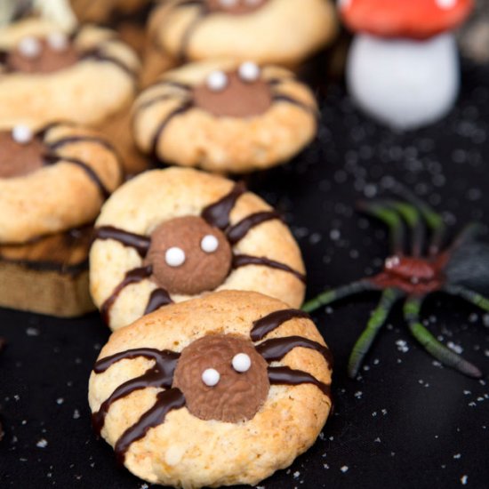 Spider cookies