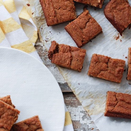 Blondie Fig Fudge Squares