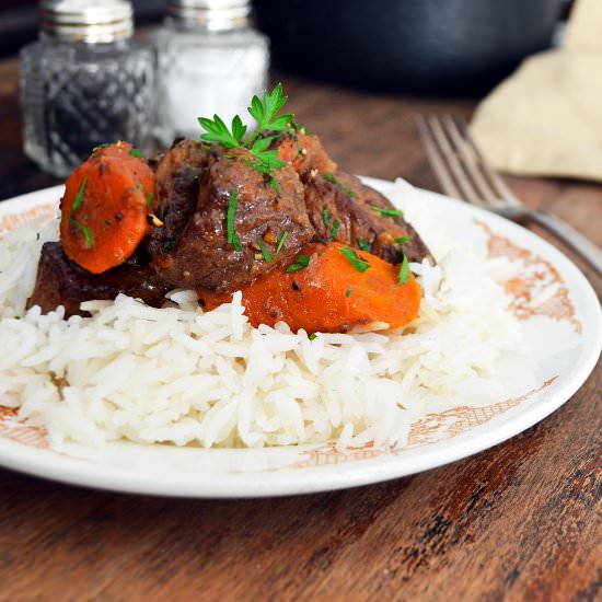 Carrots and Beef Stew