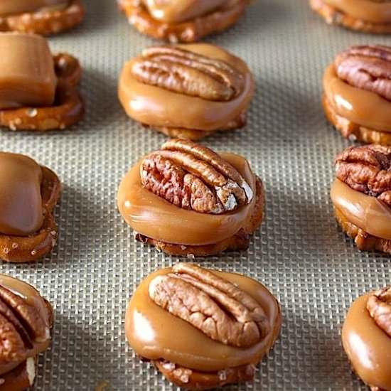 Caramel Pretzel Pecan Bon Bons