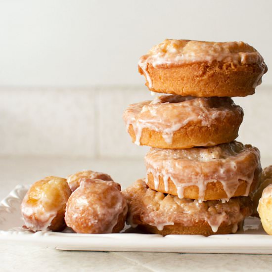 Old Fashioned Sour Cream Doughnuts