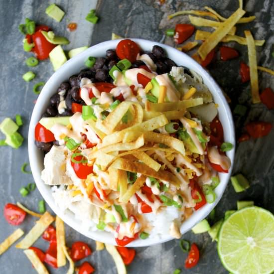 Loaded Tex Mex Bowls