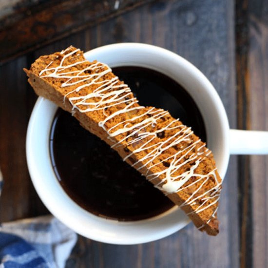 Pumpkin Pecan Biscotti