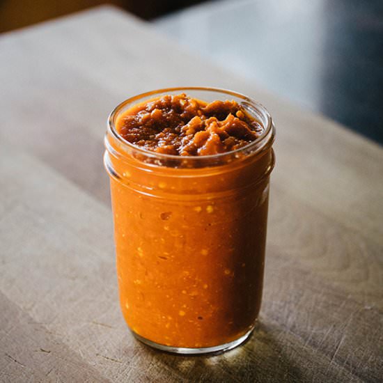 fermented hot chile sauce