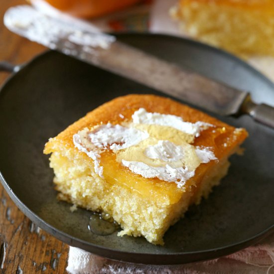 Pumpkin and Honey Cornbread