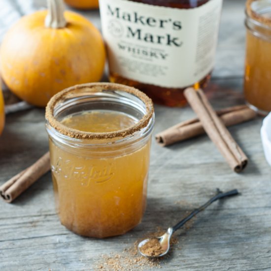 pumpkin spice cocktails