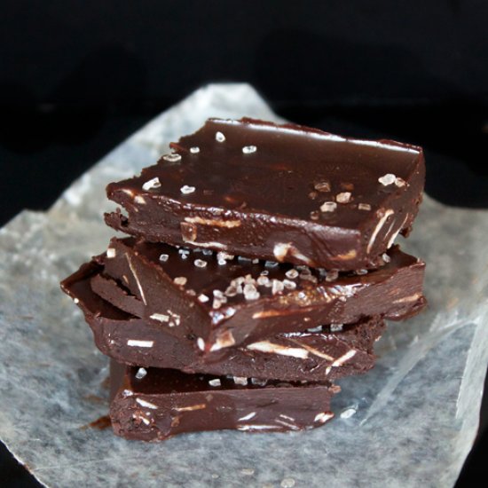 Homemade Salted Chocolate