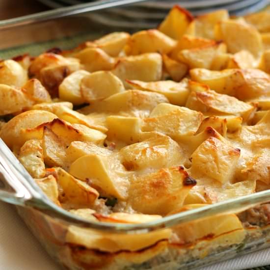 Meat and Potatoes Casserole