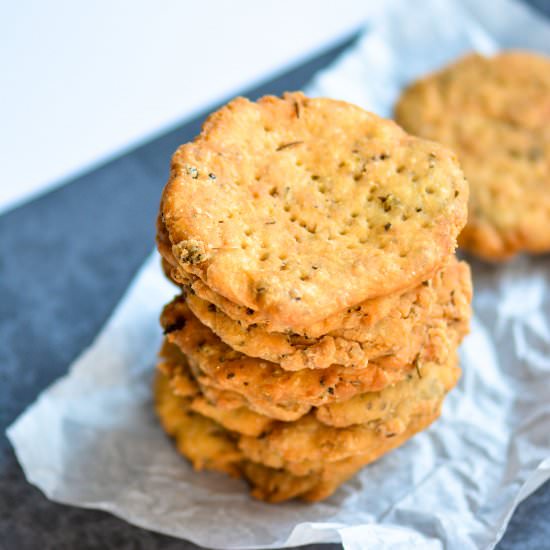 Salted Fenugreek Crackers