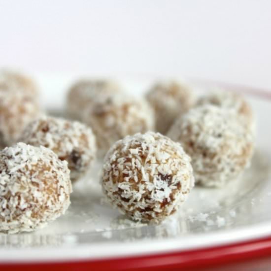 Caramel Dark Choc Coconut Bites