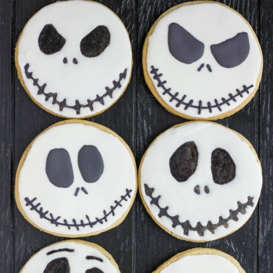 Jack Skellington Cookies