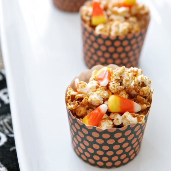 Halloween Caramel Corn