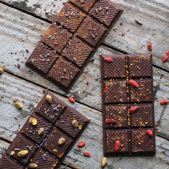 The Simplest Dark Chocolate Bars