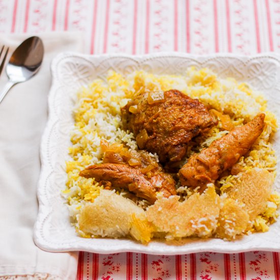 Chicken and Rice (Morgh Polo)