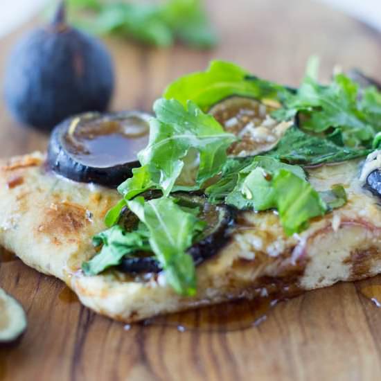 Flatbread with Fig and Goat Cheese