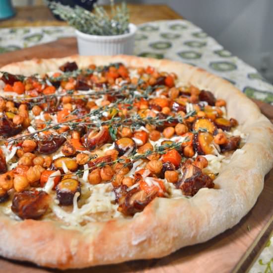 Whiskey-Glazed Carrot & Date Pizza