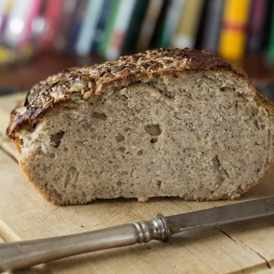 Rustic Bread with Sourdough