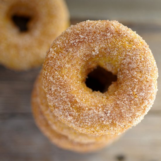 The Best Baked Pumpkin Donut