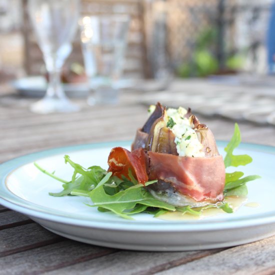 Figs Stuffed with Herb Ricotta