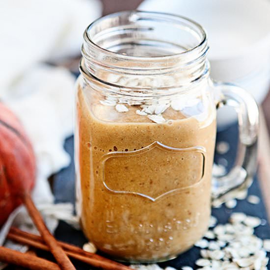 Pumpkin Oatmeal Smoothie