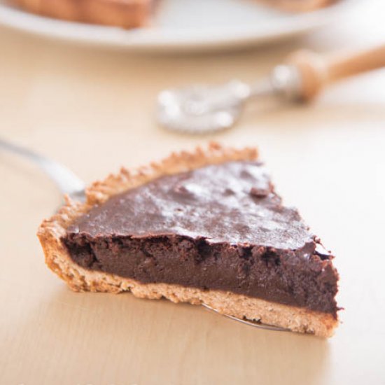 Chocolate Marrons Glacés Tart