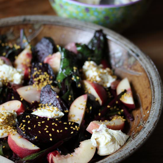 Roast Beetroot with Labneh